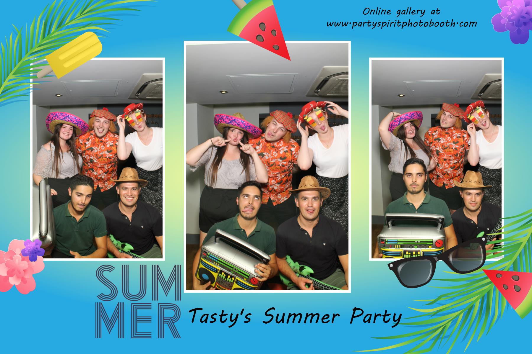 Tasty's Summer party | View more photos from the event at gallery.partyspiritphotobooth.com/u/PartySpiritPhotoBooth/Tastys-Summer-party